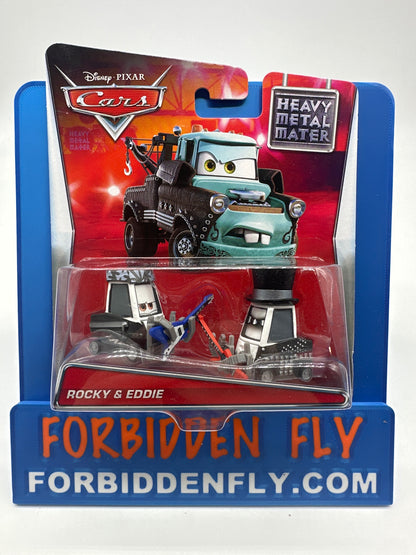 Disney Pixar Cars Movie - Heavy Metal Mater Series - Rocky & Eddie (pitty)