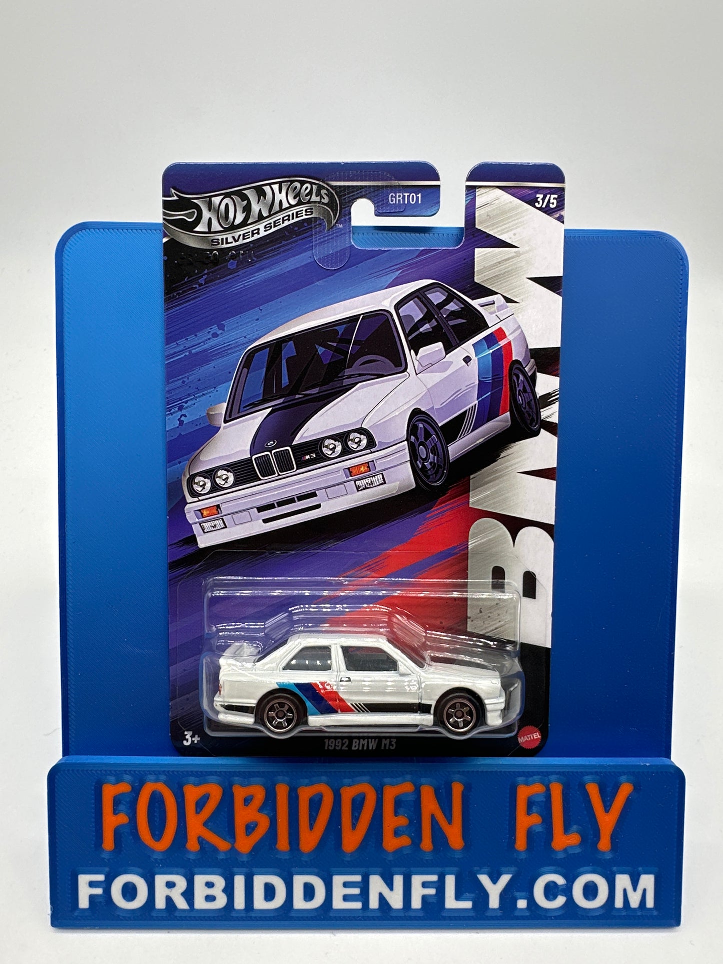 Hot Wheels 2025 Silver Series - BMW Series #3/5 - 1992 BMW M3