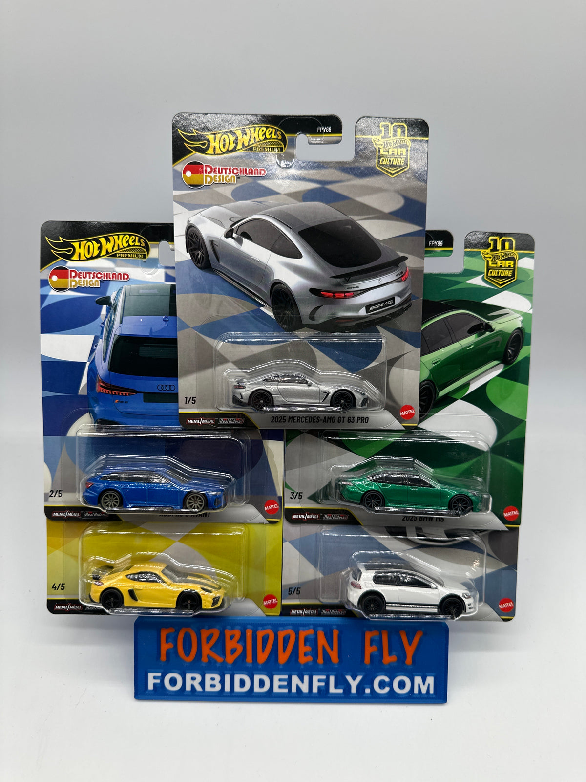 Hot Wheels Car Culture 2026 - Deutschland Design 3 Premium Set of 5
