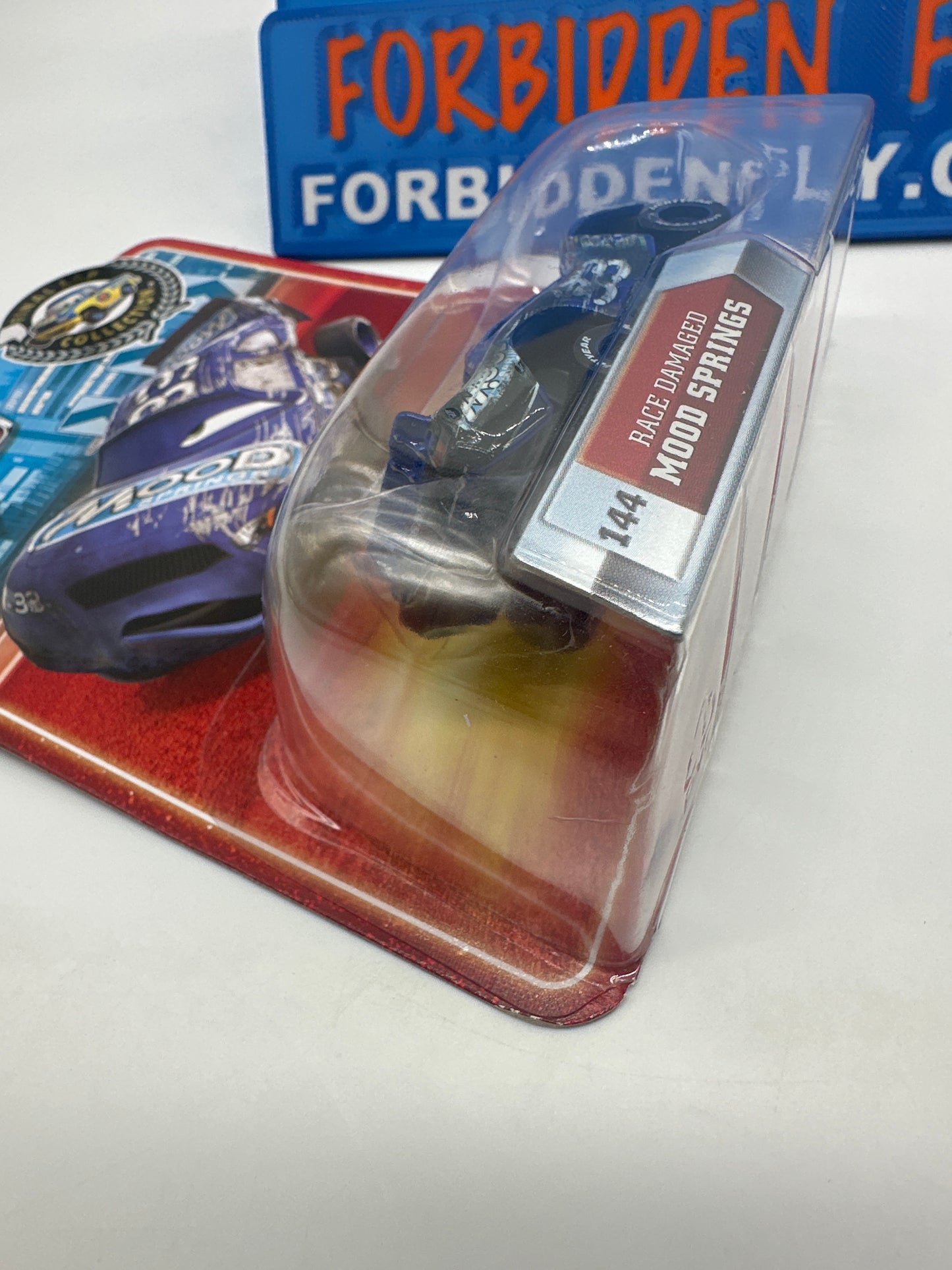 Disney Pixar Cars Movie - Final Lap Collection Series - Race Damaged Mood Springs