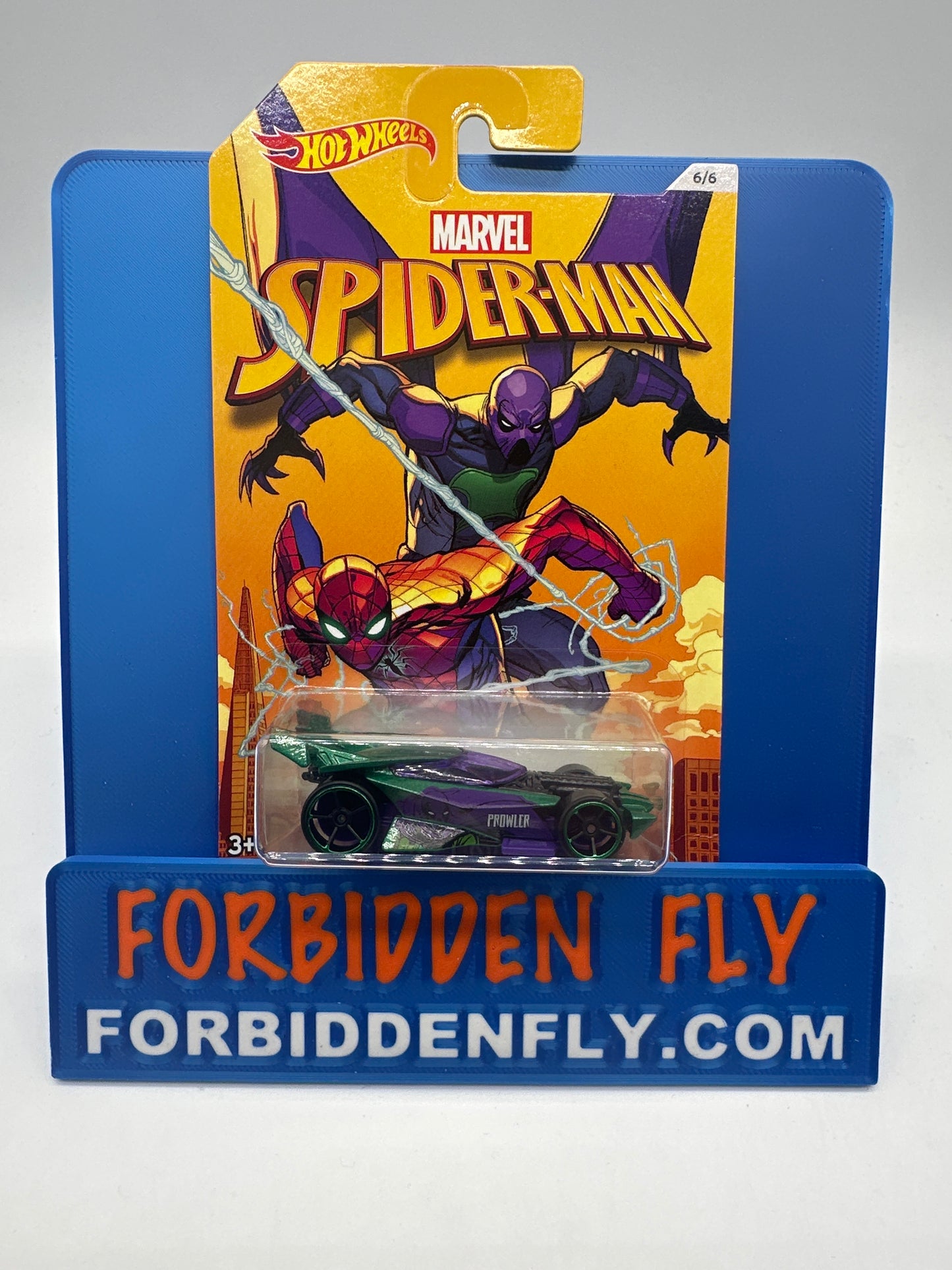 Hot Wheels - 2016 Wal Mart Exclusive Marvel Spider-Man Homecoming Series - Complete Set of 7 With Chase
