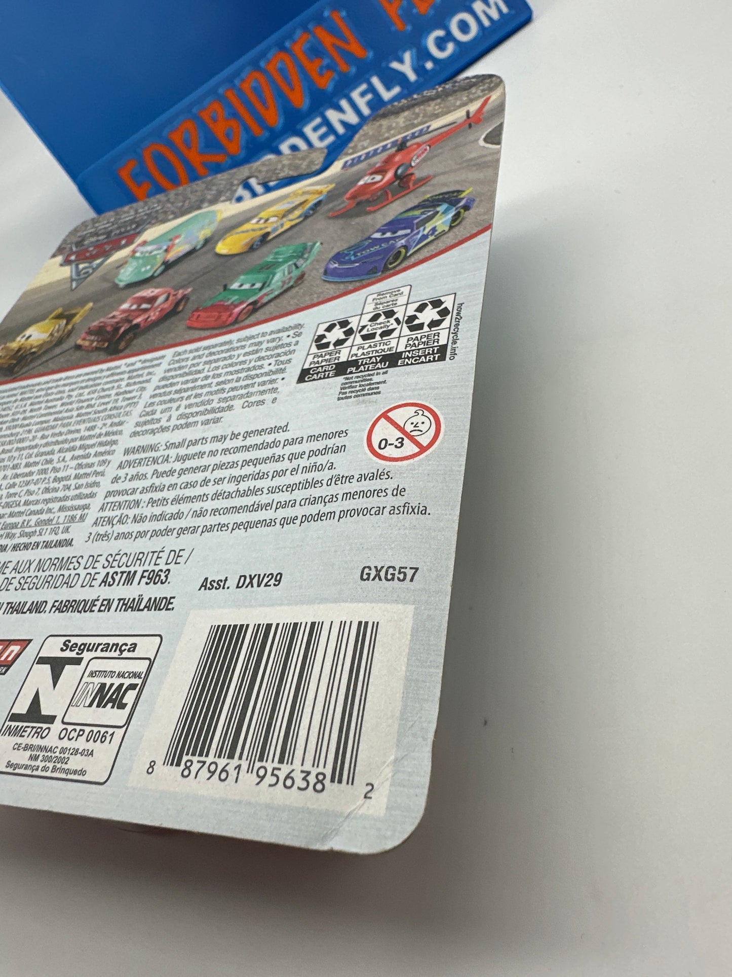 Disney Pixar Cars Movie - Metal Logo Card Release - Thunder Hollow Demo Derby - Pileup