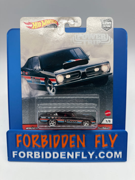 Hot Wheels Car Culture Premium - Power Trip Series - #1/5 - Mopar Plymouth Barracuda Hemi