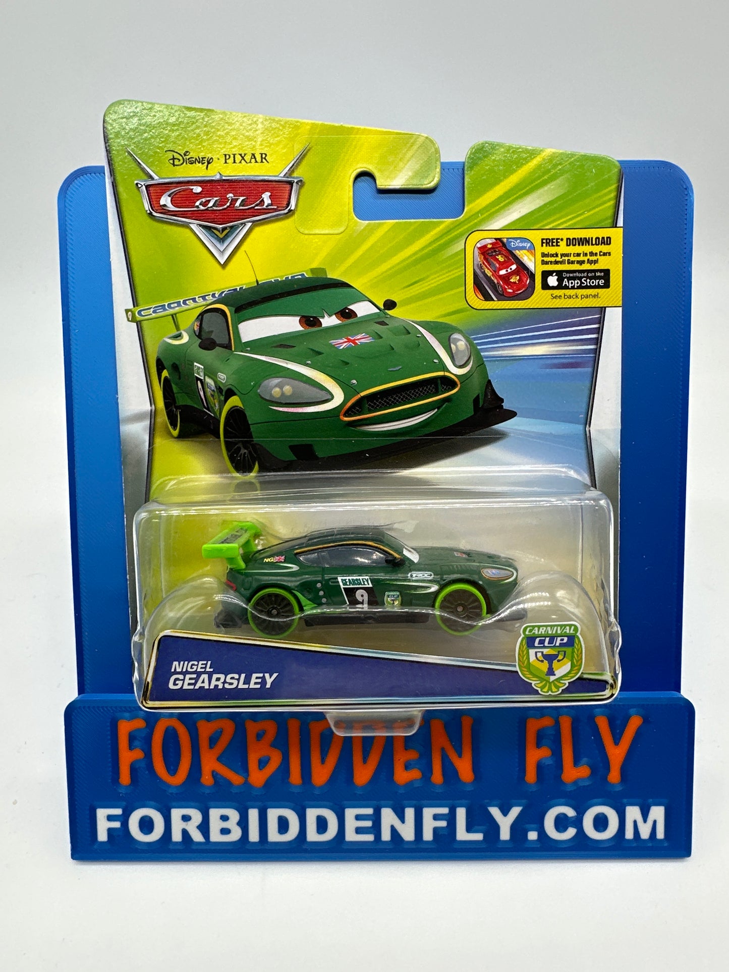 Disney Pixar Cars Movie - Target Exclusive Carnival Cup Series - Nigel Gearsley