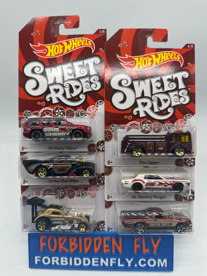 Hot Wheels - Kroger Exclusive Sweet Rides Series - Complete Set of 6