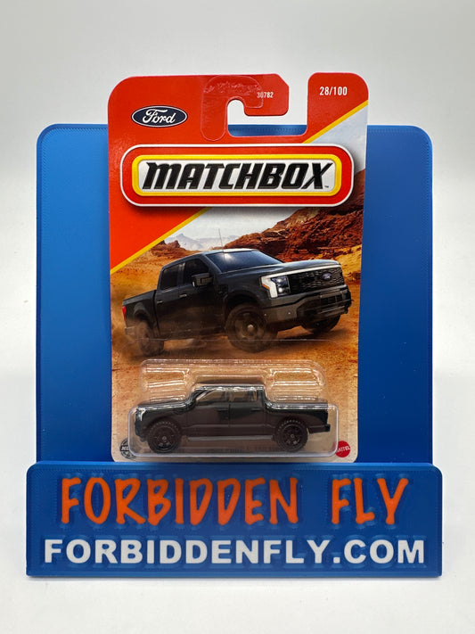 Matchbox - 2024 Mainline #28/100 - 2022 Ford F-150 Lightning - Black