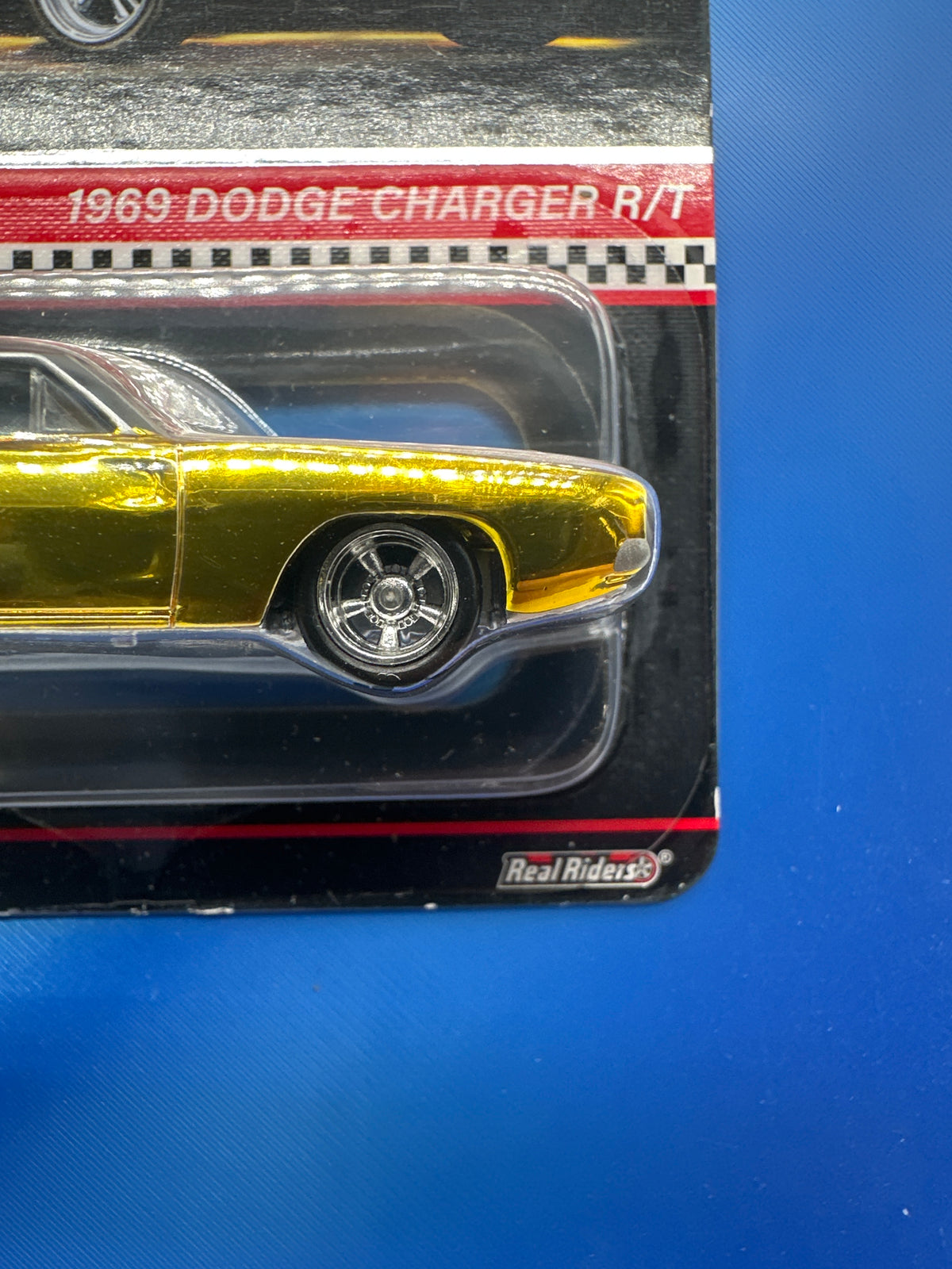 Hot Wheels RLC Red Line Club Release - Gold 1969 Dodge Charger R/T