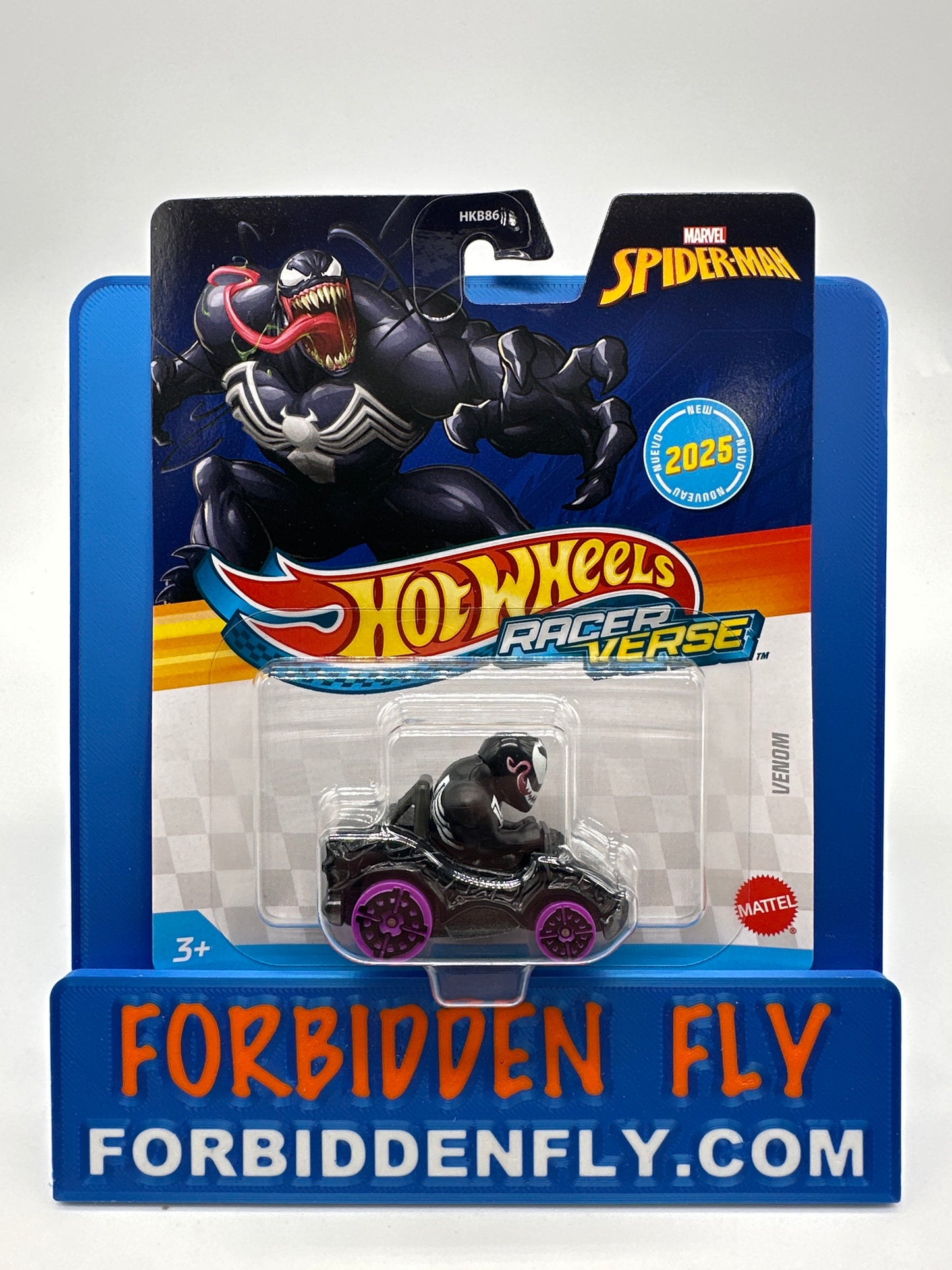 Hot Wheels - 2025 Racer Verse - Marvel Spider-Man Series - Venom