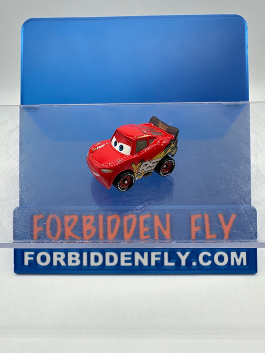 Disney Pixar Cars Movie Metal Mini Racers - XRS Lightning McQueen (Loose)