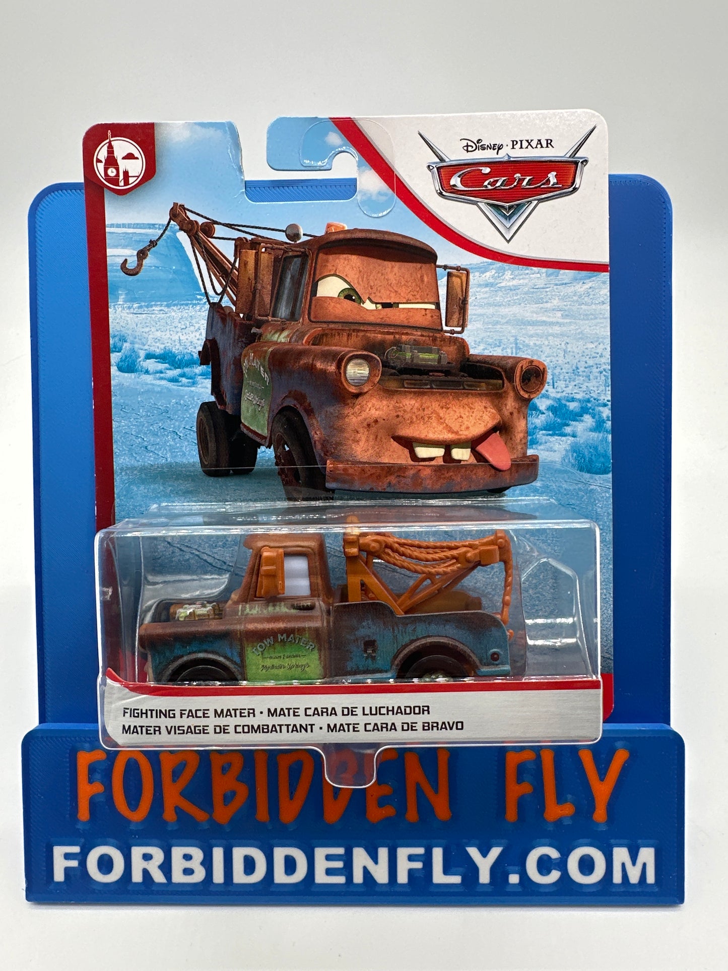 Disney Pixar Cars Movie - London Chase Series - Fighting Face Mater
