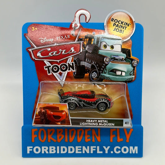 Disney Pixar Cars Movie - Cars Toon Series - Heavy Metal Lightning McQueen