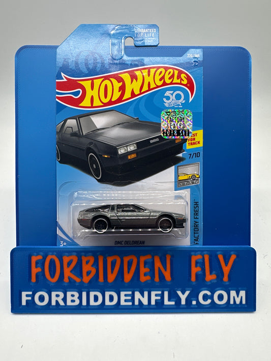 Hot Wheels Mainline - Factory Stickered 2018 - DMC DeLorean