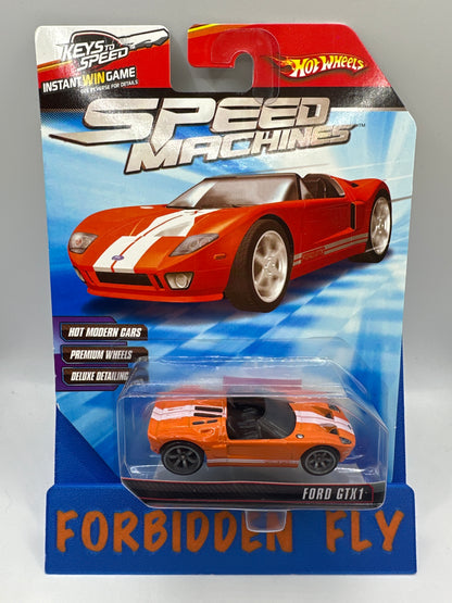 Hot Wheels Premium 2012 Speed Machines Series Single - Orange Ford GTX1
