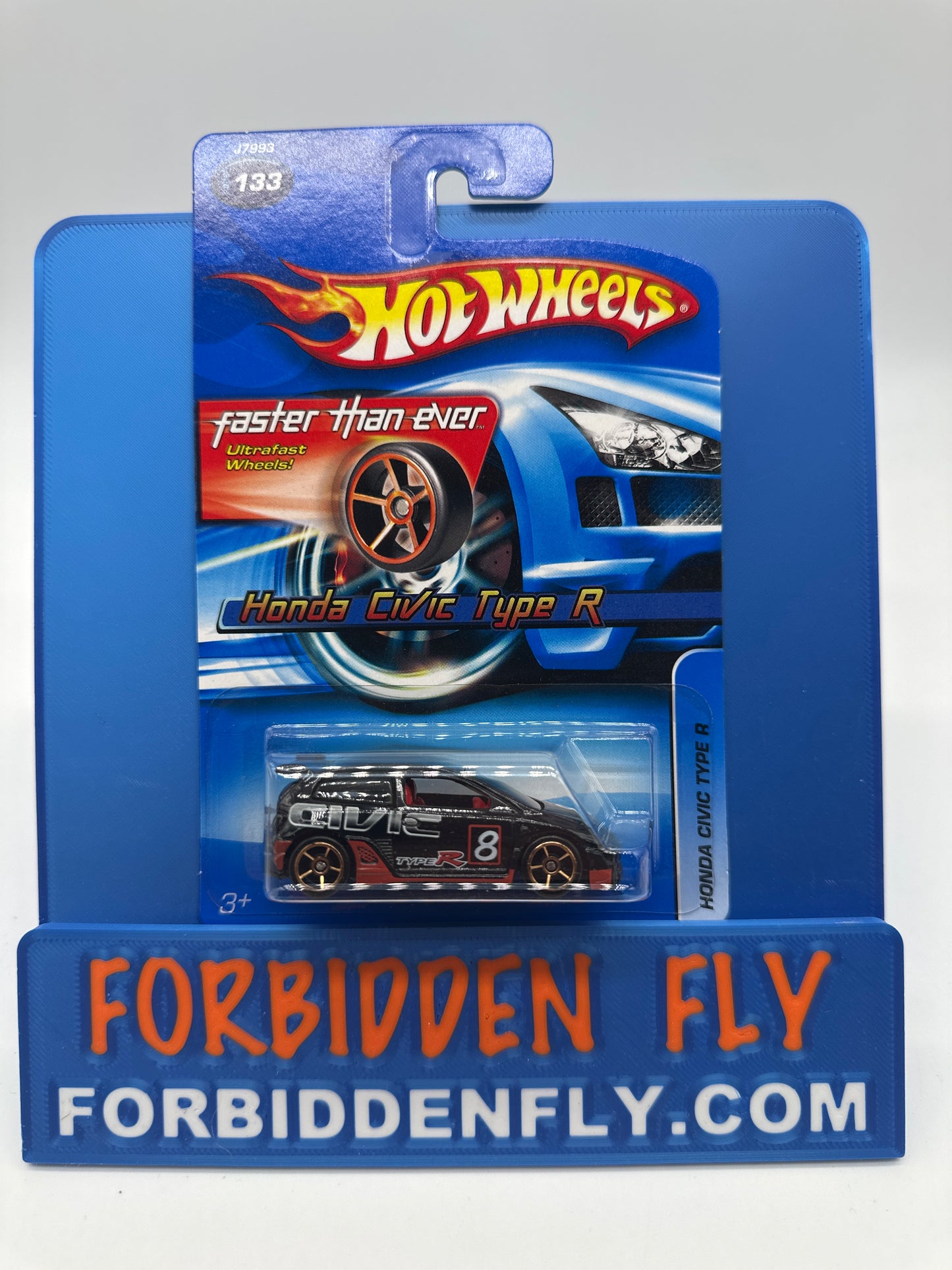 Hot Wheels 2006 Faster Than Ever - Honda Civic Type R - Black