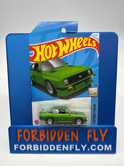 Hot Wheels 2024 A Case Super Treasure Hunt - Ford Escort RS2000 - International Card