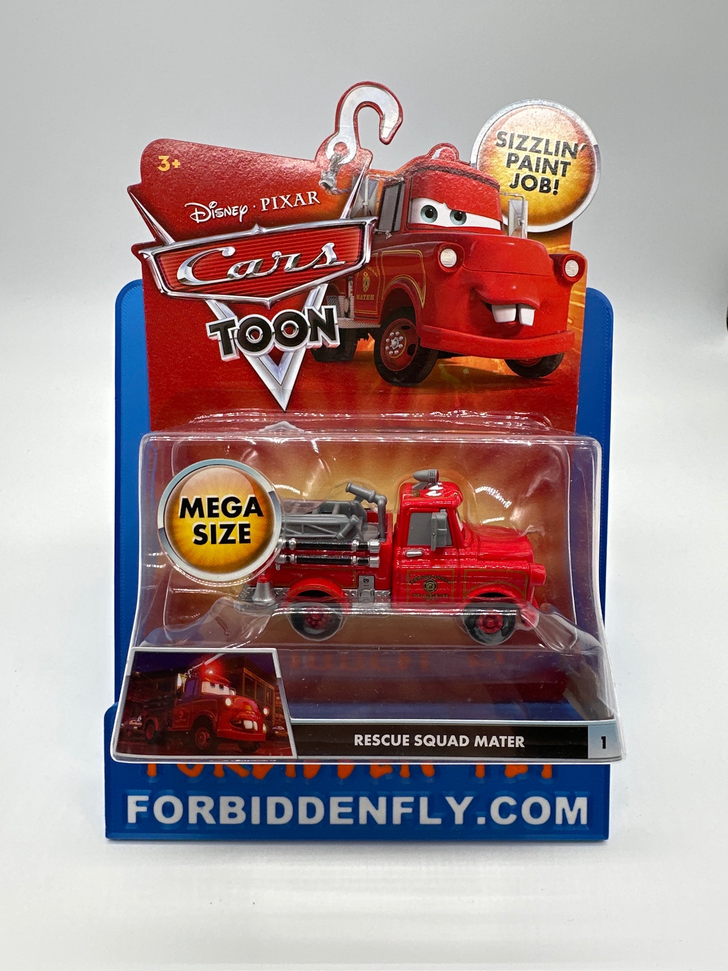 Disney Pixar Cars Movie - Cars Toon Series - Deluxe Rescue Squad Mater