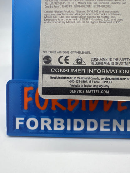 Hot Wheels Mainline - 2006 Dropstars Series - Nissan Skyline - Dark Blue
