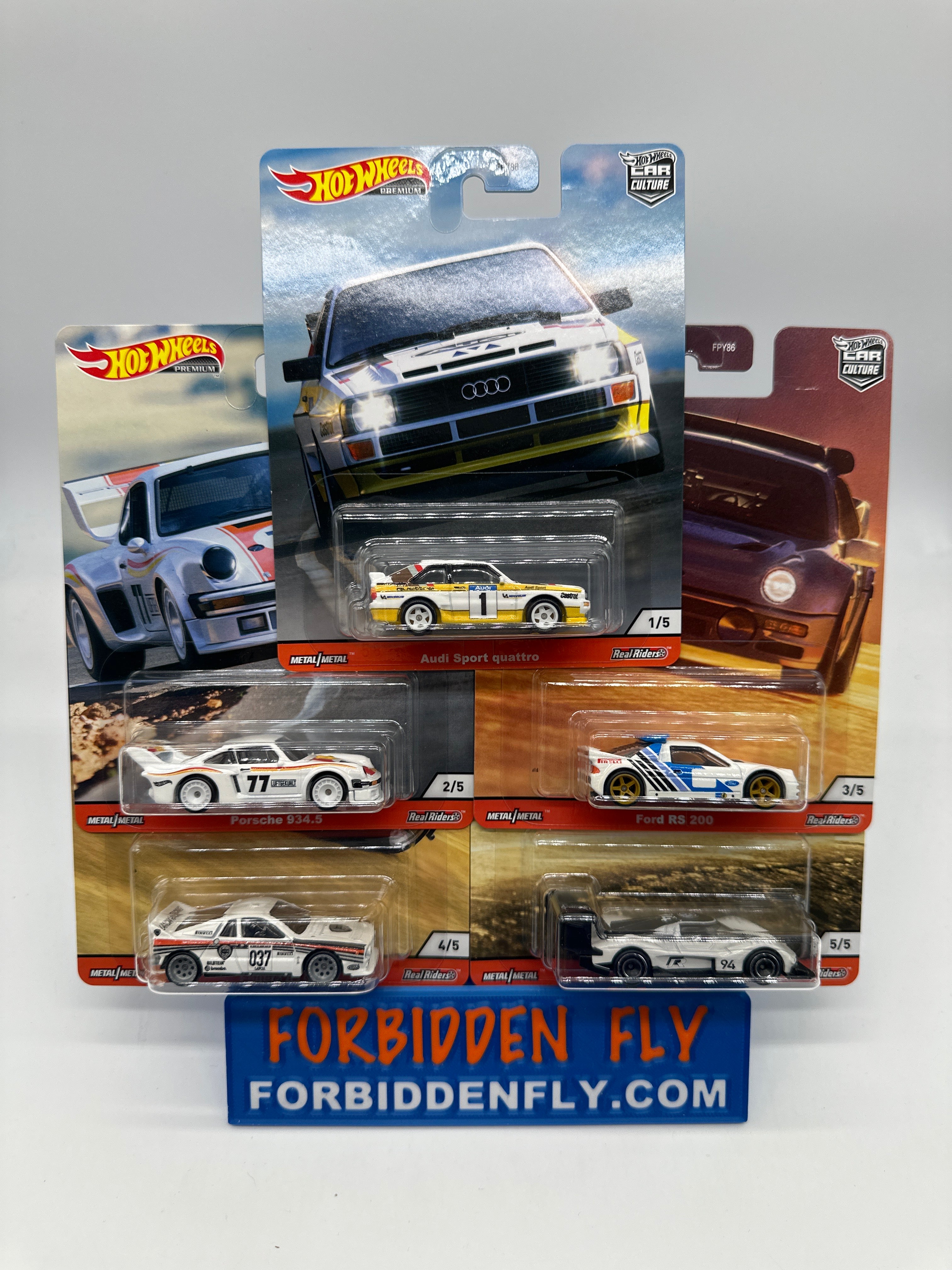 Hot Wheels Car Culture - Thrill Climbers Premium Set of 5