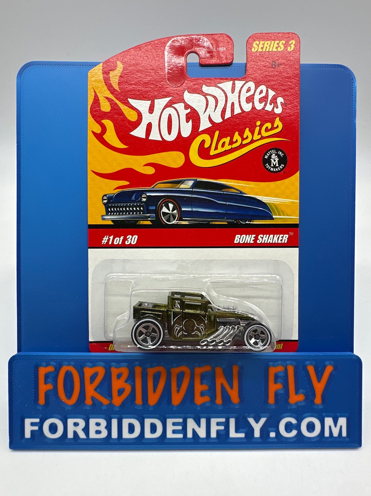 Hot Wheels Classics - Series 3 #1 of 30 - Olive Bone Shaker