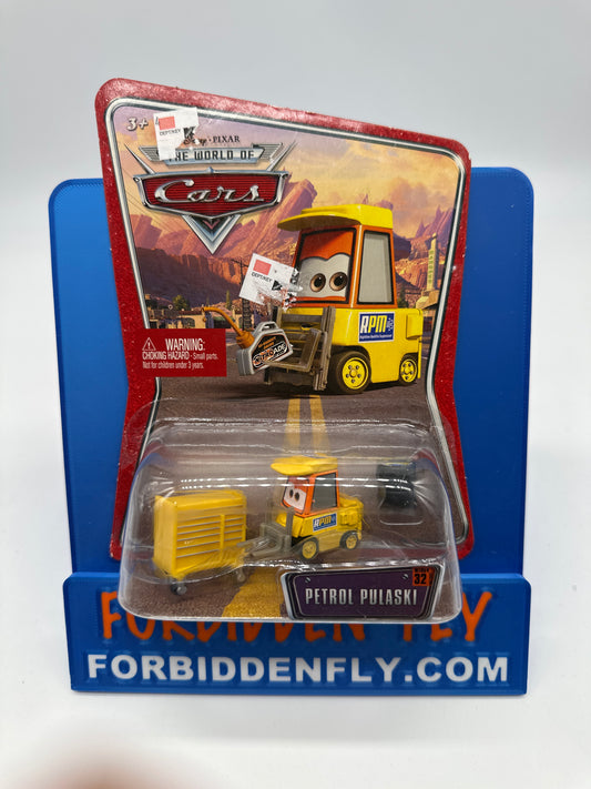 Disney Pixar Cars Movie - World of Cars - #32 Petrol Pulaski (RPM Pitty)