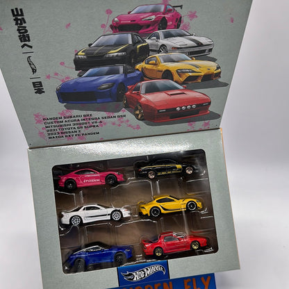 Hot Wheels - 2024 Japan Themed Multi Car Pack - Boxed Set of 6