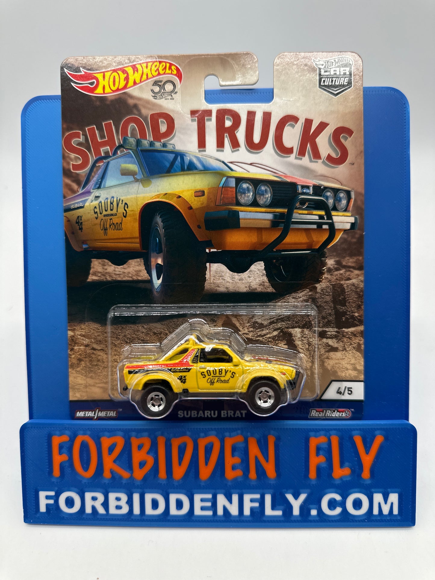 Hot Wheels 2018 Car Culture - Shop Trucks Premium Set of 5