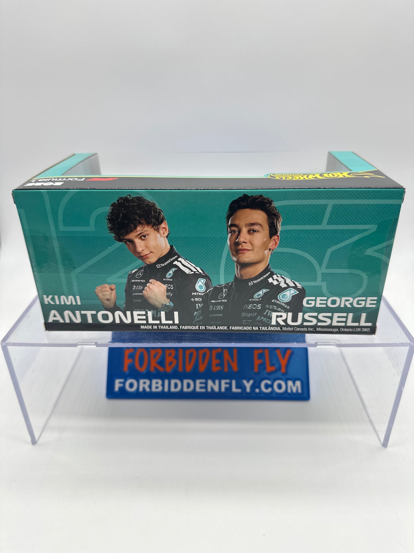 Hot Wheels 2025 Formula 1 Premium Series - Two Pack - Mercedes-AMG PETRONAS Formula 1 One (F1) Team (#63 George Russell & #13 Kimi Antonelli)