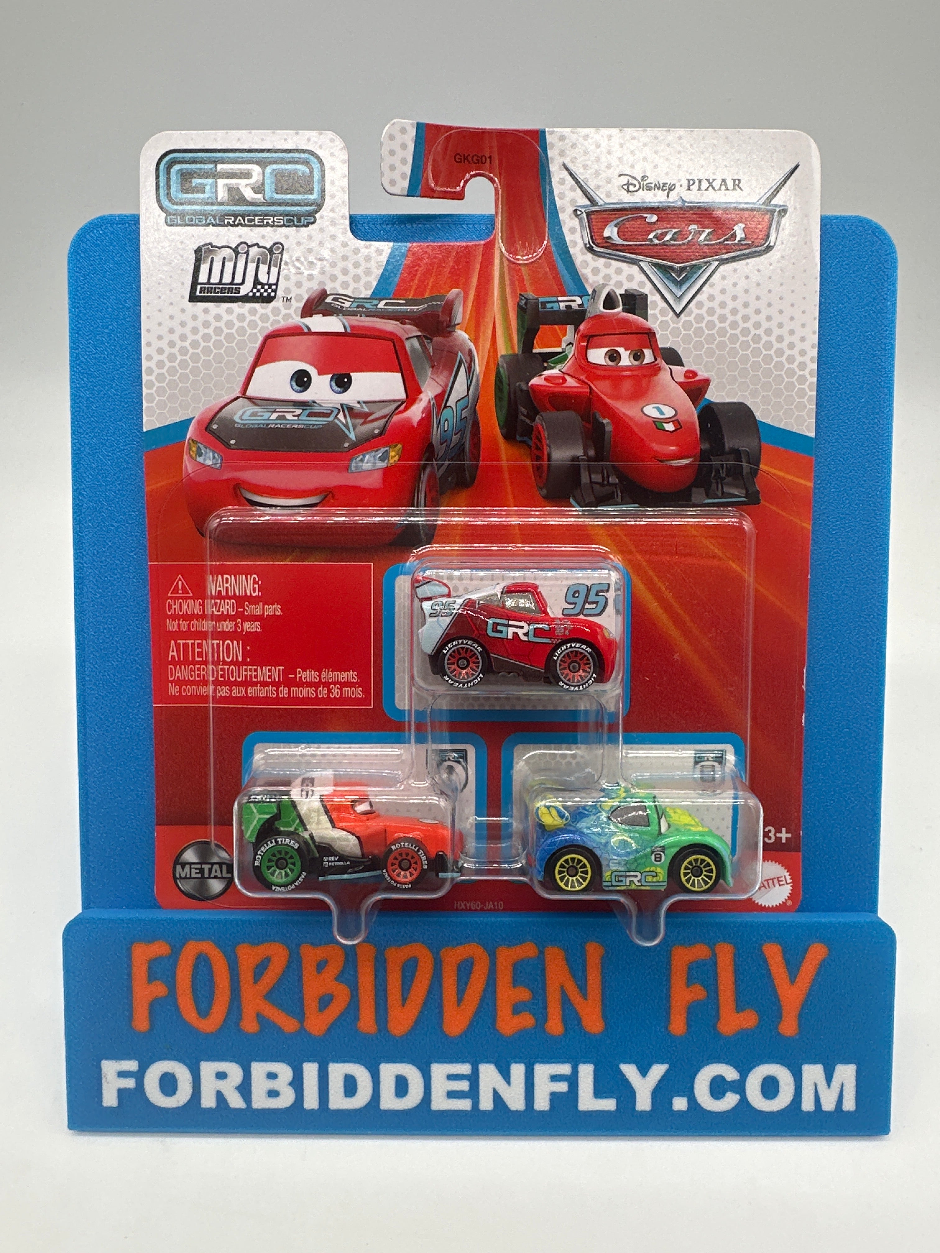 Disney Pixar Cars Movie - 2024 Metal Mini Racers 3 Pack - Global Racer ...