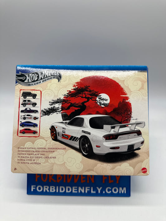 Hot Wheels Silver Series - 2026 Streets Of Japan Series - Boxed Set of 6