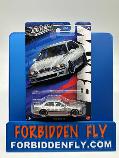 Hot Wheels 2025 Silver Series - Wal Mart Exclusive - BMW Series - Complete Set Of 5