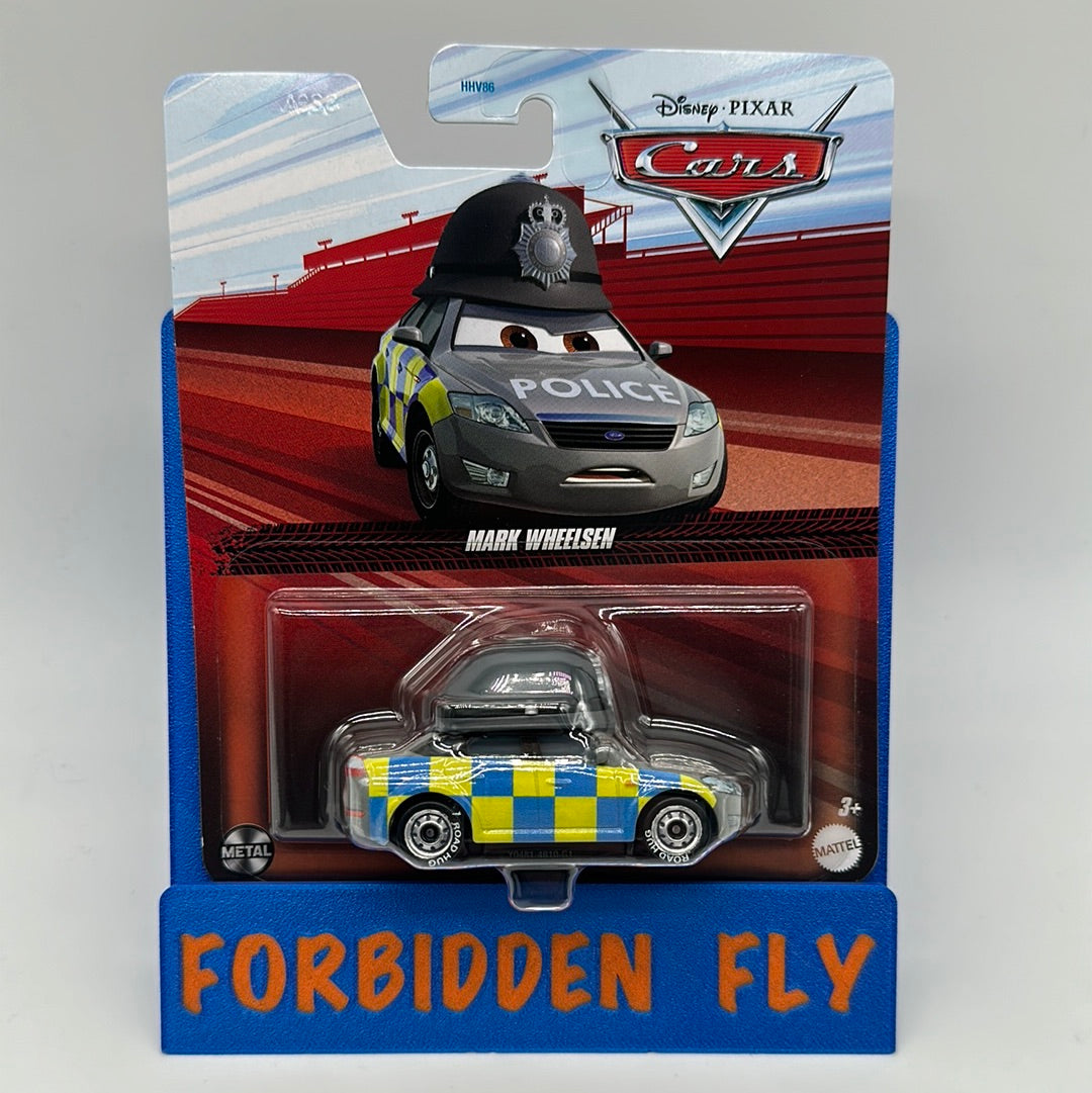 Disney Pixar Cars 2 Movie - Mark Wheelsen (Police)