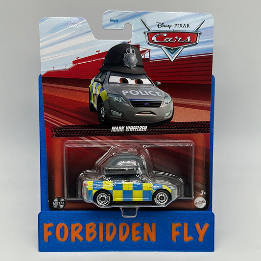 Disney Pixar Cars 2 Movie - Mark Wheelsen (Police)