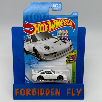 Hot Wheels 2021 Factory Stickered - Porsche 993 GT2 - White