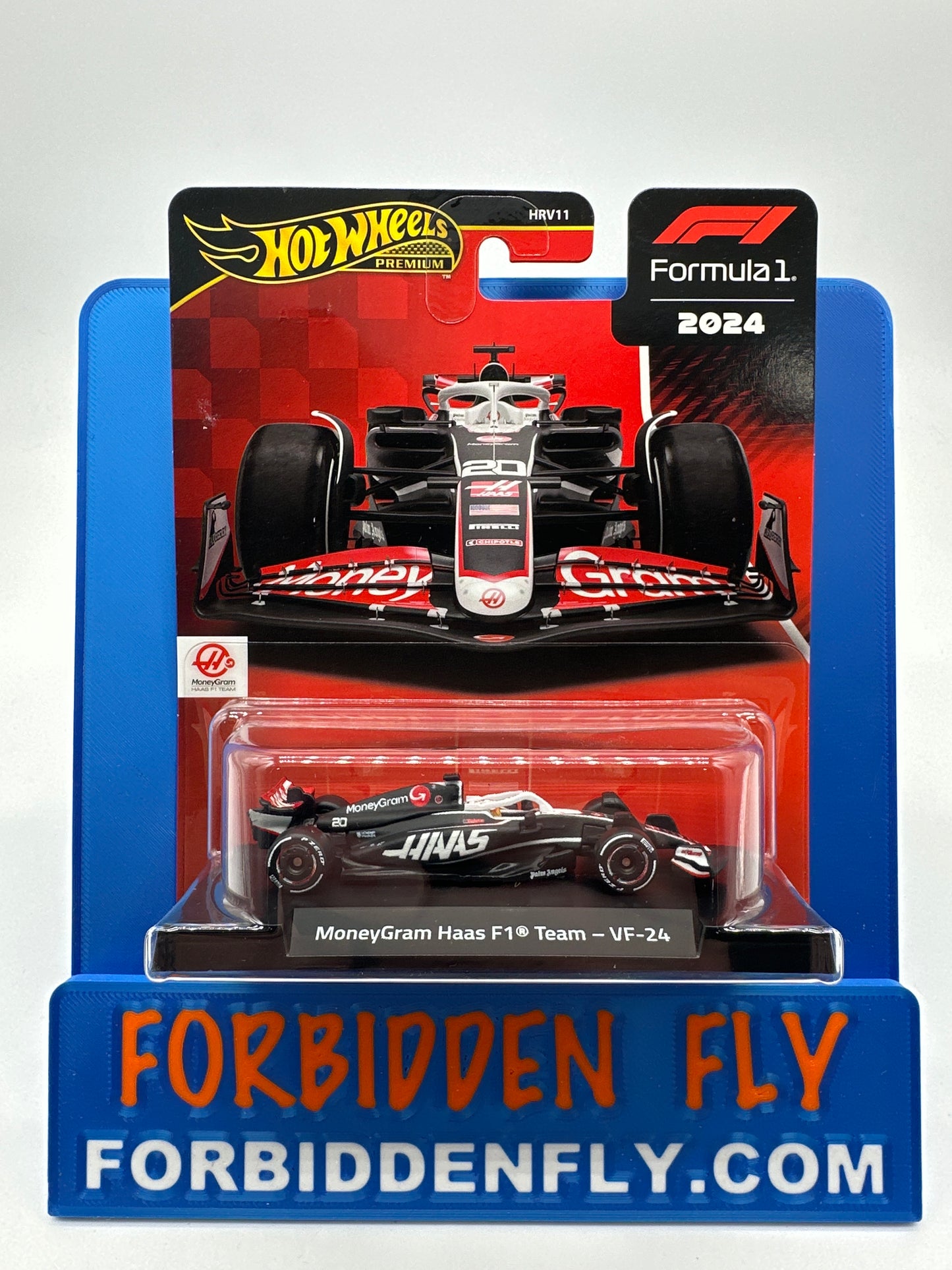 Hot Wheels 2025 Formula 1 Premium Series - Money Gram Haas Racing #20 - Kevin Magnussen