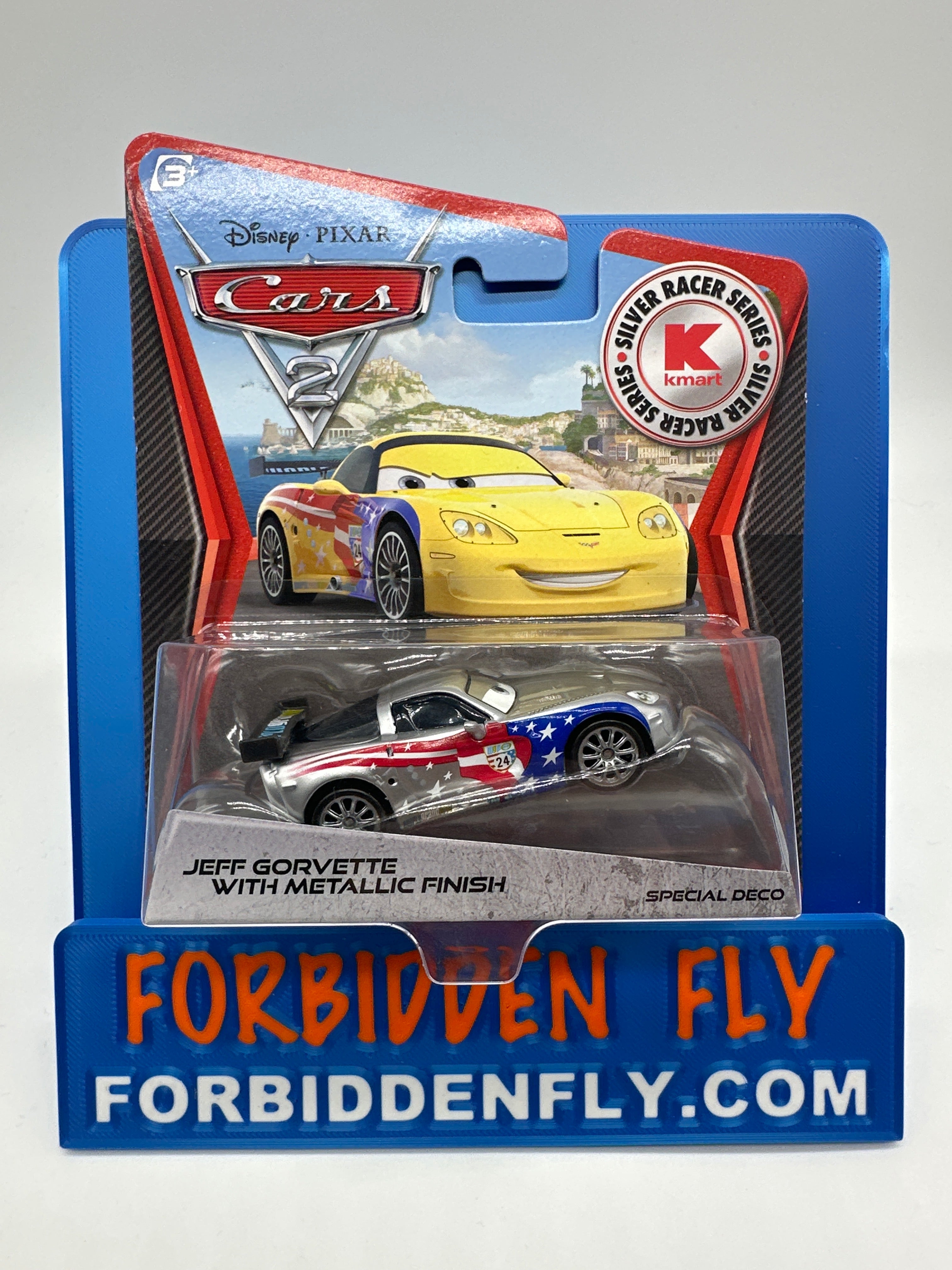 Disney Pixar Cars Movie - K Mart Exclusive Silver Racer Series - Jeff ...