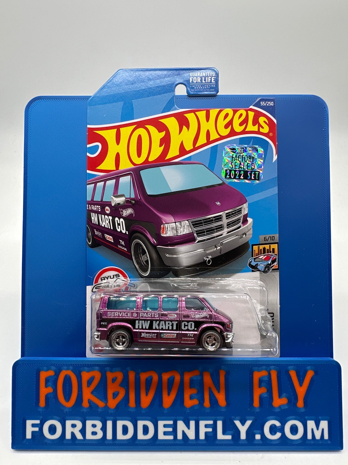 Hot Wheels 2022 C Case Super Treasure Hunt - Dodge Van - Factory Stickered