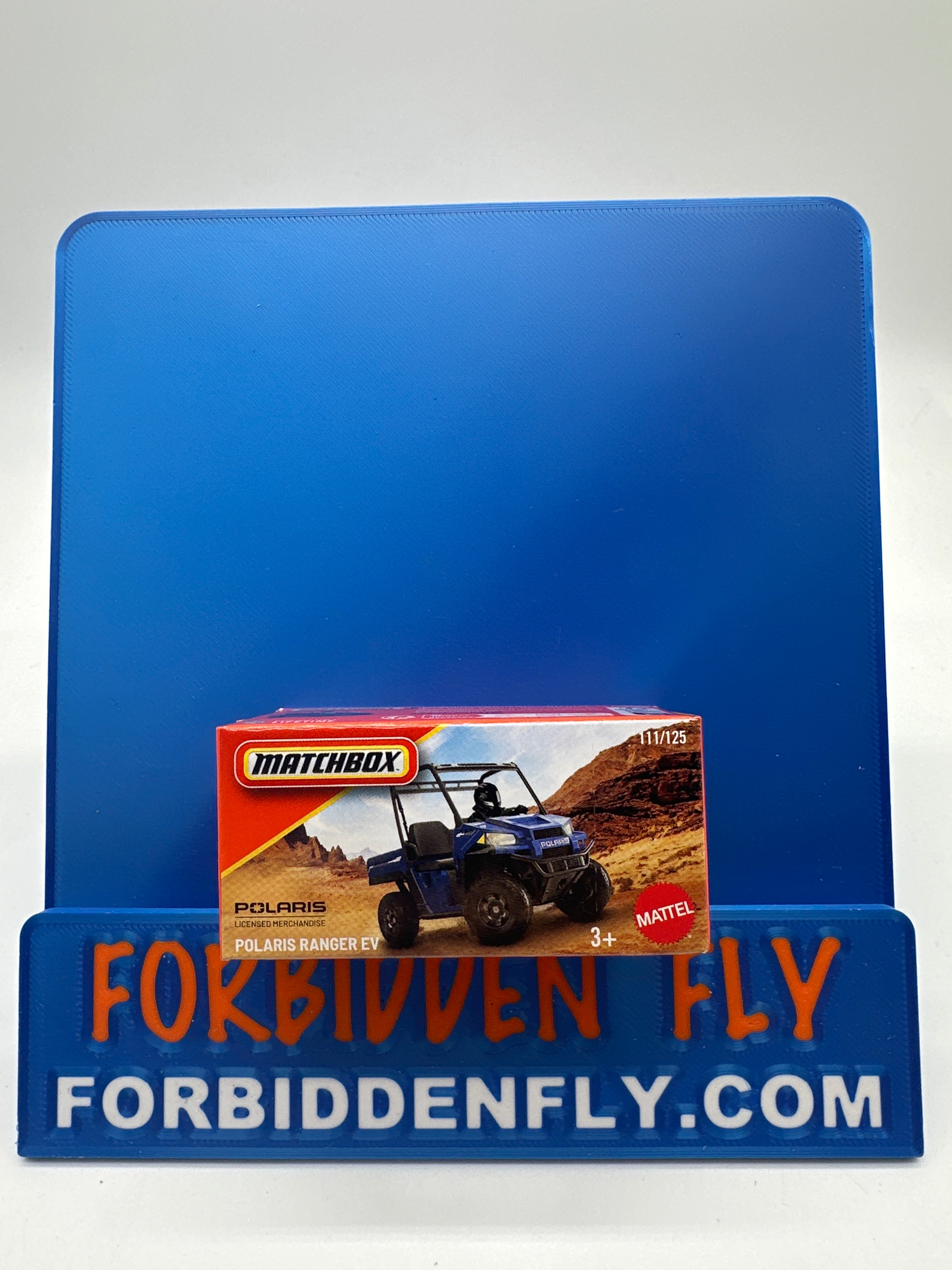 Matchbox Ranger Prerunner Matchbox Power Grabs 2025 - #111/125 - Polaris Ranger EV - Blue ...