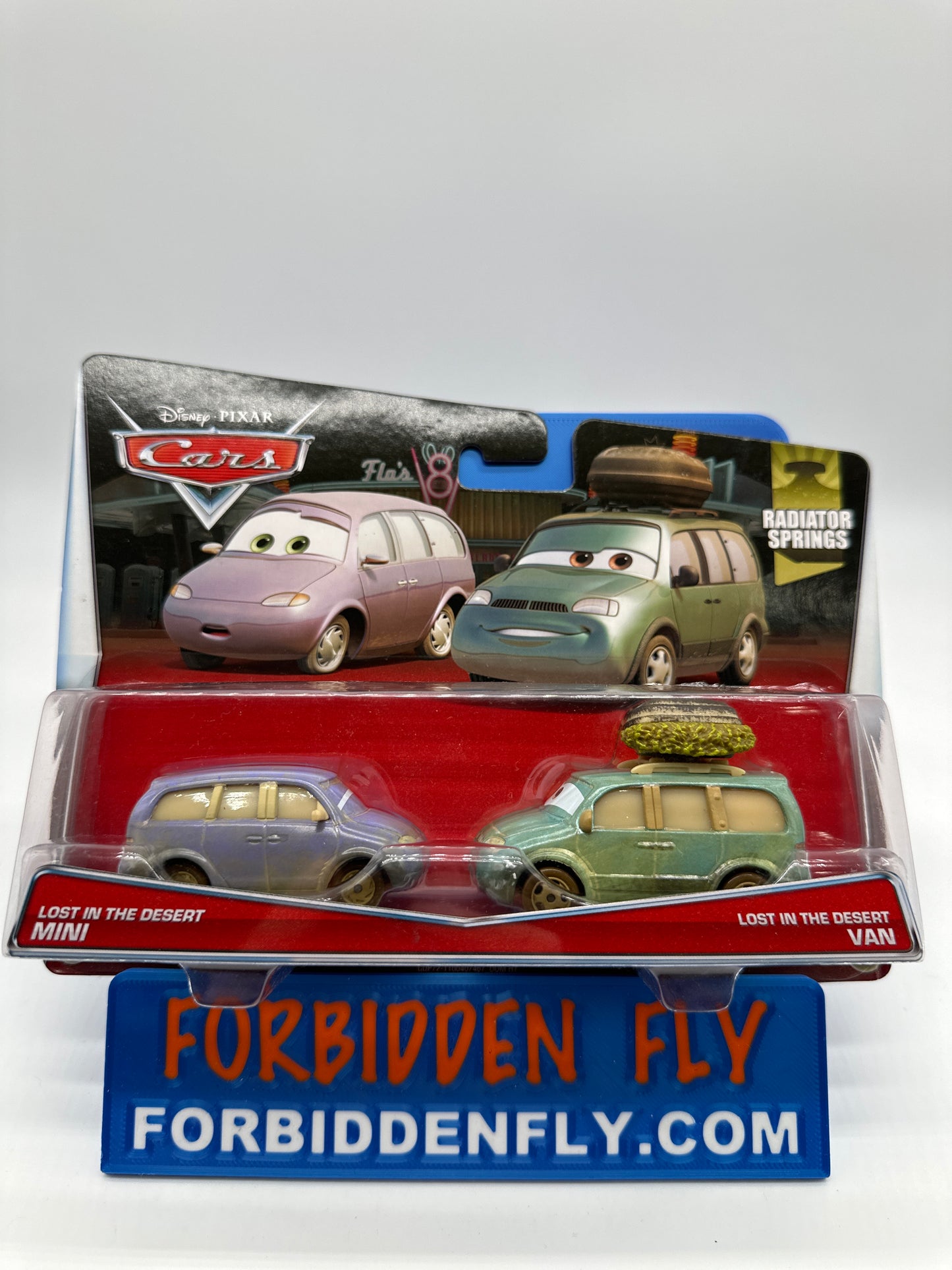 Disney Pixar Cars Movie - Radiator Springs Series (Two) 2 Pack - Lost in the Desert Mini & Lost in the Desert Van