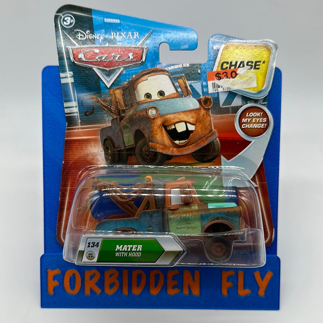 Disney Pixar Cars Movie - Mater with Hood (#134) Eye Changing Chase