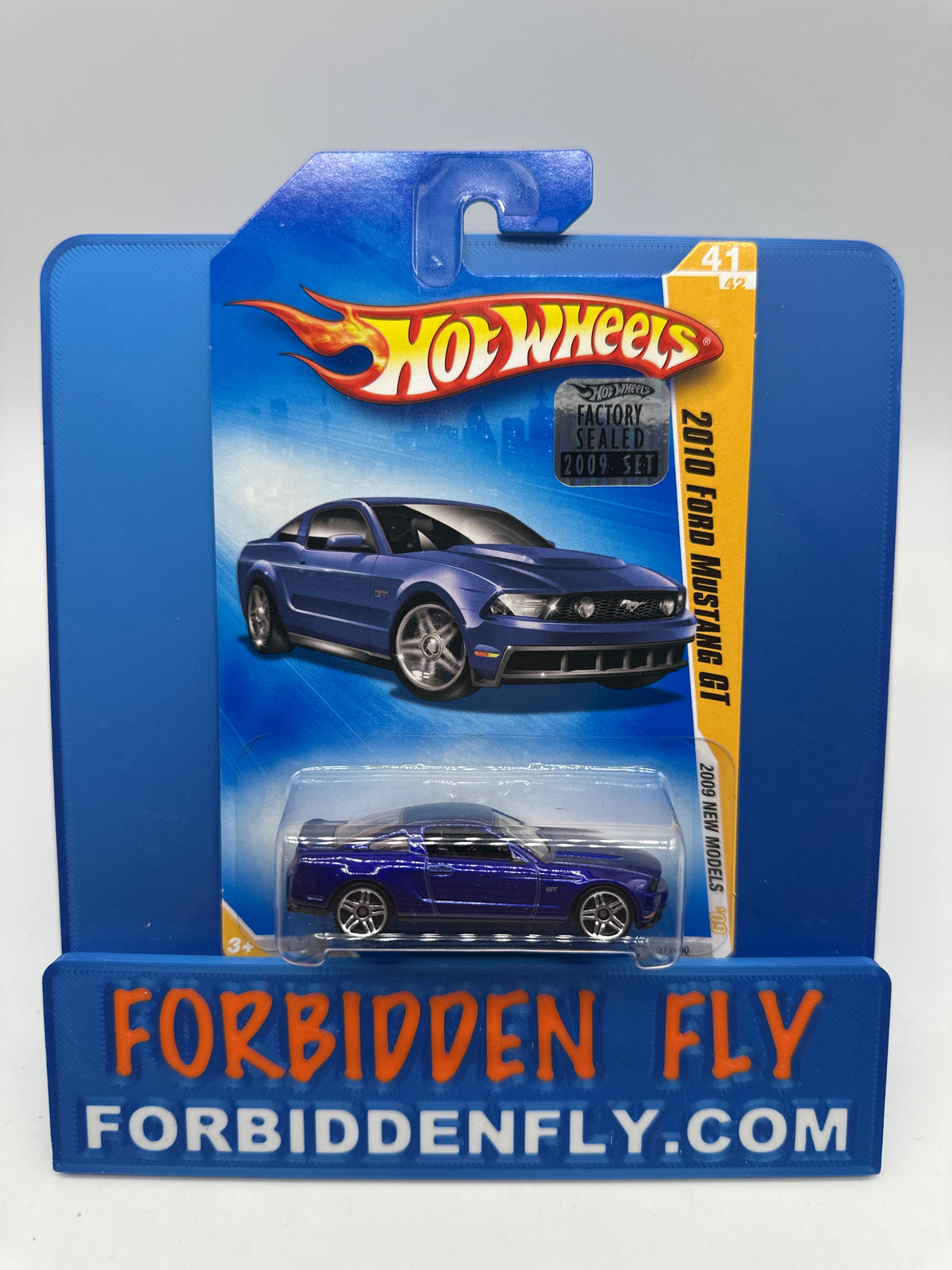 Hot Wheels Mainline - 2009 Factory Stickered - 2009 New Models Series - 2010 Ford Mustang GT - Lot Of 3