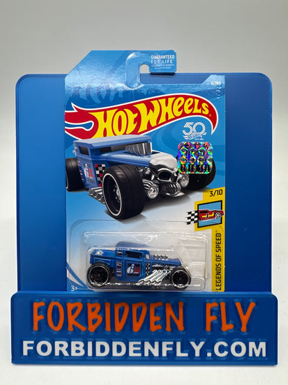 Hot Wheels Mainline - Factory Stickered 2018 - Bone Shaker - Lot Of 2