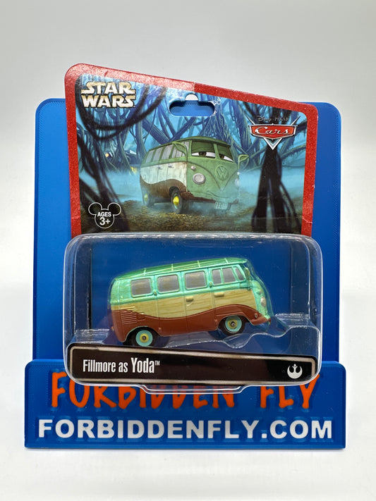 Disney Pixar Cars Movie - Disney Store Parks Exclusive Star Wars Series - Fillmore as Yoda