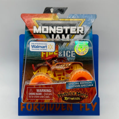 Spinmaster Monster Jam Monster Trucks - Walmart Exclusive Fire & Ice Series - Fire Monster Mutt Rottweiler