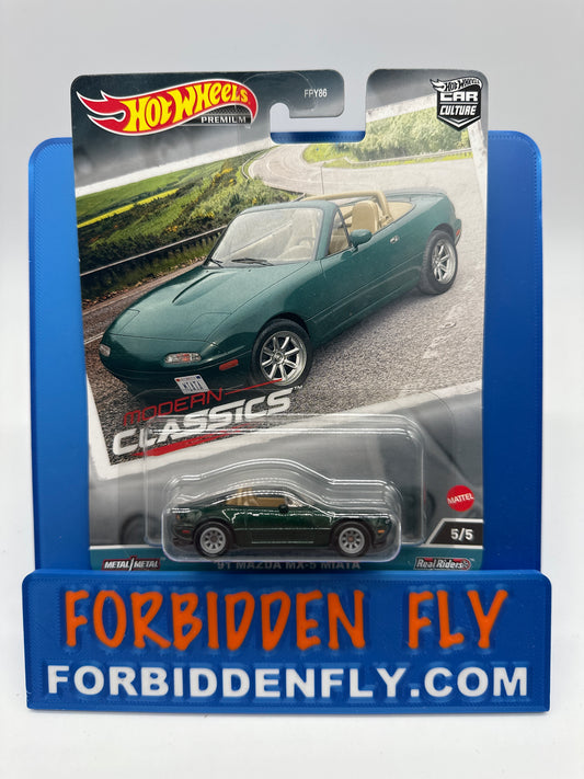 Hot Wheels Car Culture Premium - Modern Classics Series 4 - #5/5 - ‘91 Mazda MX-5 Miata