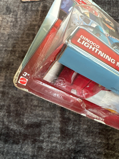 Disney Pixar Cars Movie - Dinoco Series - Dinoco Lightning McQueen