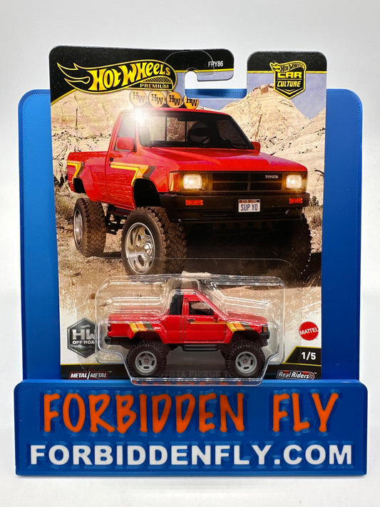 Hot Wheels Car Culture Premium - 2025 HW Off Road Series - #1/5 - 1987 Toyota Pickup Truck