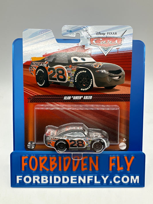 Disney Pixar Cars Movie - Piston Cup Racer #28 Alan “Aiken” Axler (Nitroade)