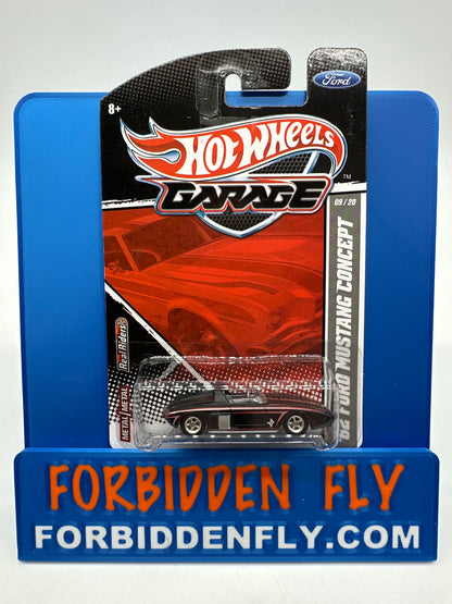 Hot Wheels Premium - HW Garage Series (Ford) - Matte Black ‘62 Ford Mustang Concept (#9/20)