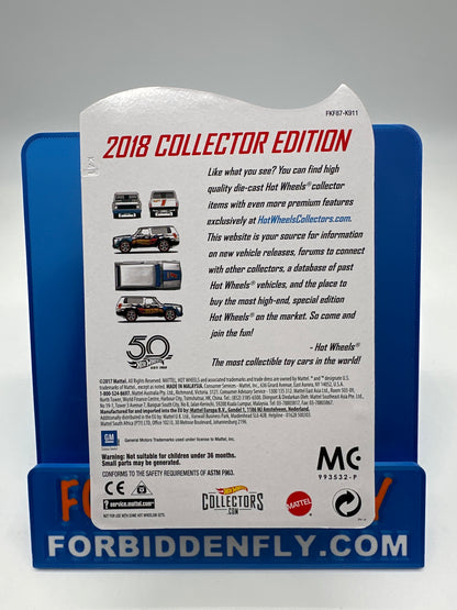 Hot Wheels Mail In - 2018 Factory Sticker Collector Edition Zamac #1 - ‘70 Chevy Blazer
