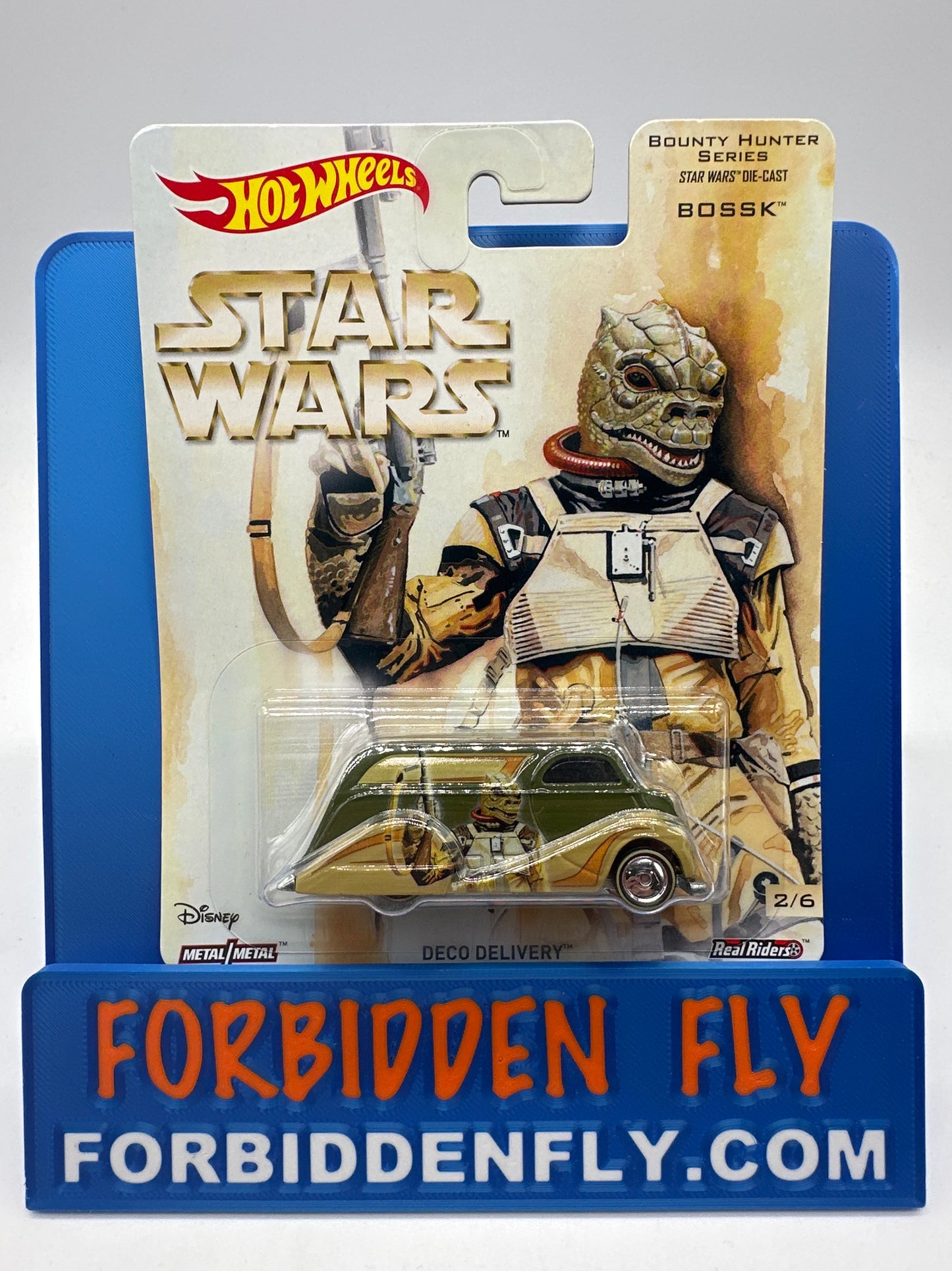 Hot Wheels Premium - Pop Culture Star Wars Bounty Hunter Series - Set of 6